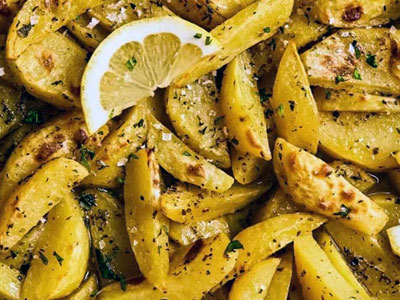 Greek Lemon Potatoes